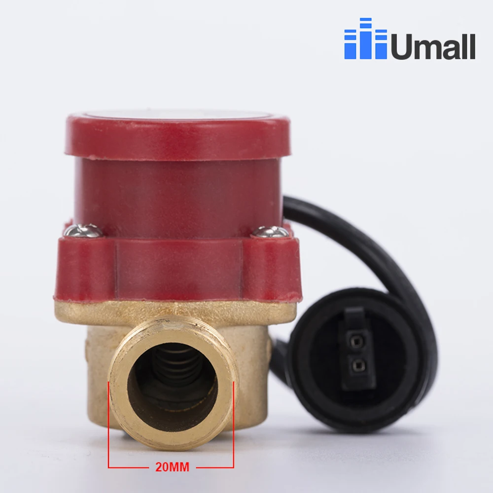 HT300 G3/4 Đến G1/2 Cắt Laser Máy Giặt Một Phần Nước Bơm Tăng Hội Áp Bảo Vệ Lưu Lượng công Tắc Cảm Biến Với