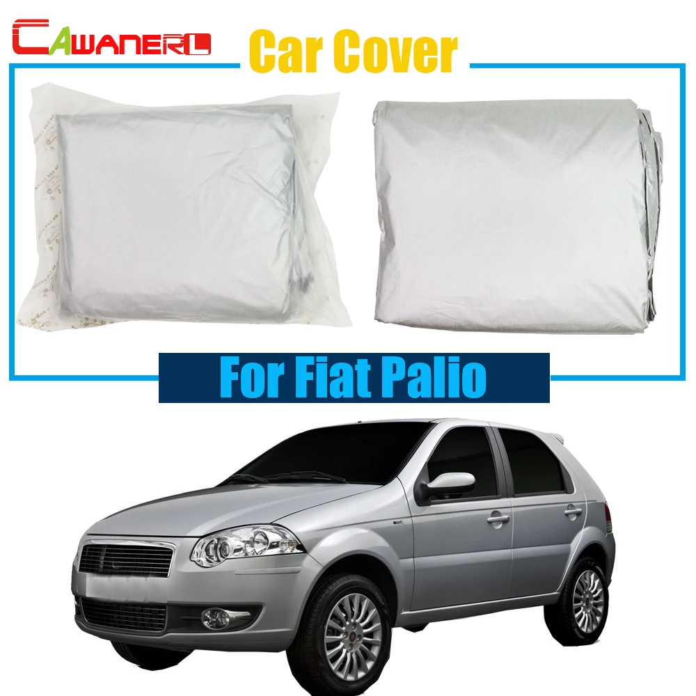 

Cawanerl Car Cover Auto Outdoor Anti UV Rain Snow Sun Preveting Protector Cover Sun Shade For Fiat Palio