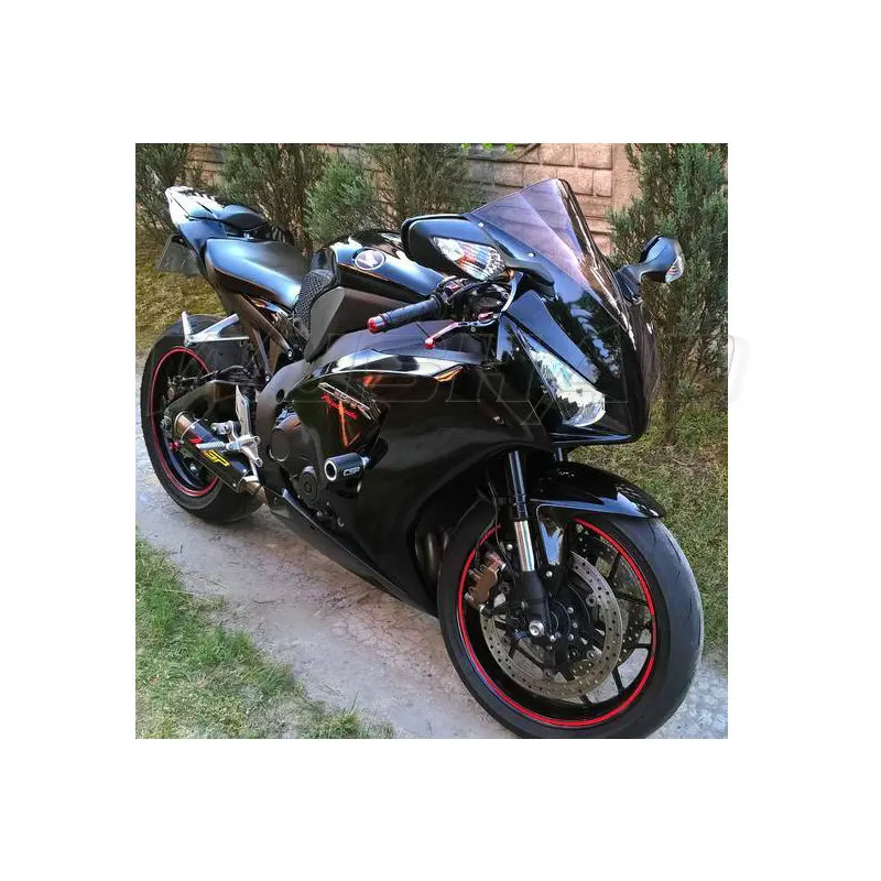 Motorcycle Double Bubble Windshield WindScreen Screen For 2012 13 2014 2015 2016 Honda CBR1000RR CBR 1000 RR SP Fireblade Black
