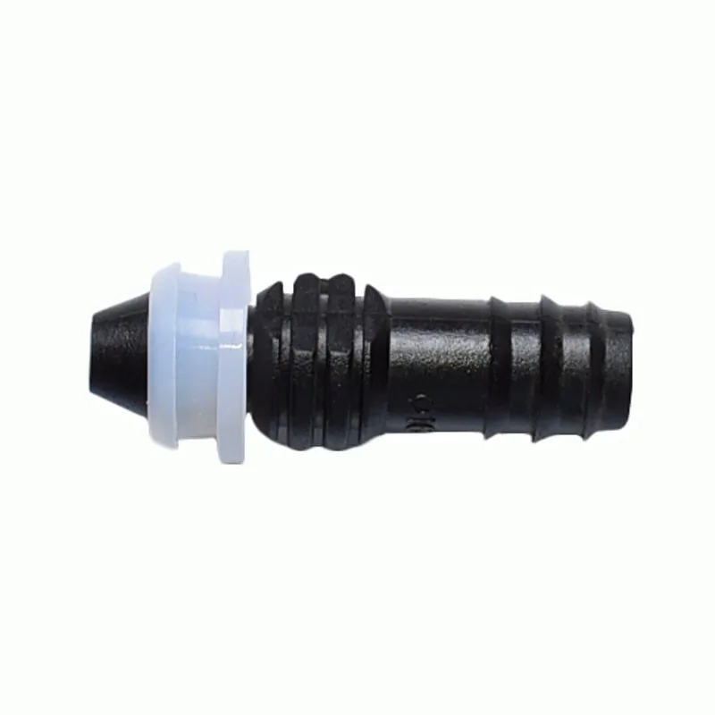 Greenhouse16mm To The16mm Hose Connector Rubber Ring Irrigation Drip Tape Straight Barb Adapter 6Pcs
