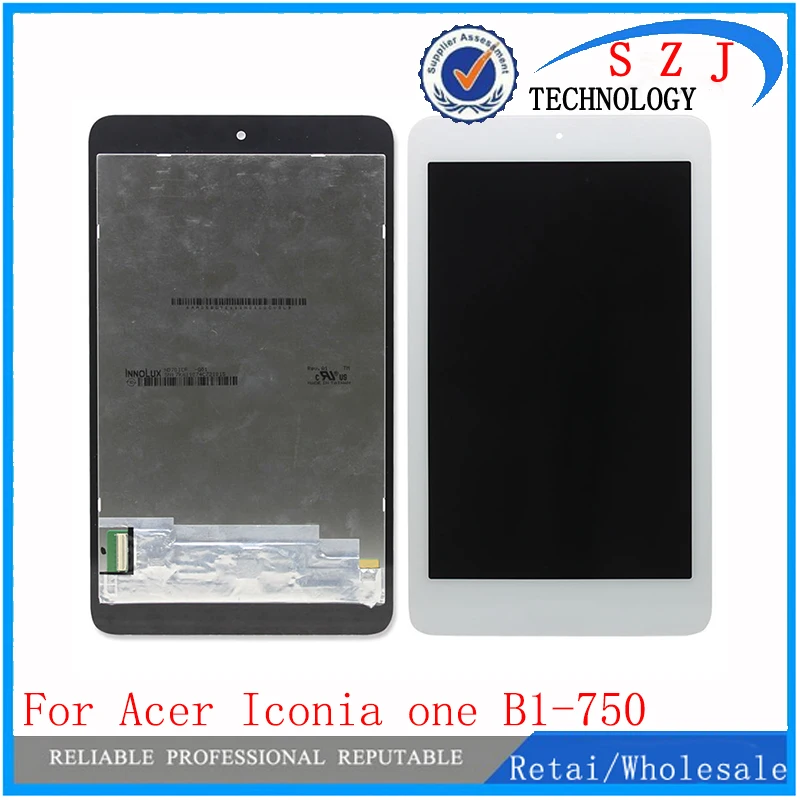 New 7'' inch For Acer Iconia one 7 B1-750 B1 750 LCD Display+ Touch Panel Screen Digitizer Glass Assembly Free Shipping