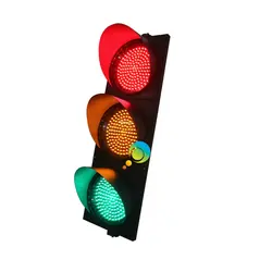 Road safety high brightness CE RoHS approved 300mm 3 units red yellow green traffic signal light