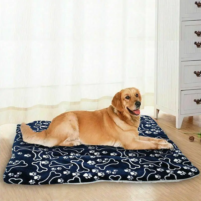 Pet Bed Mattress Dog Cat Pad Mat Cushion Extra Large Medium New 3 Colors S-XL