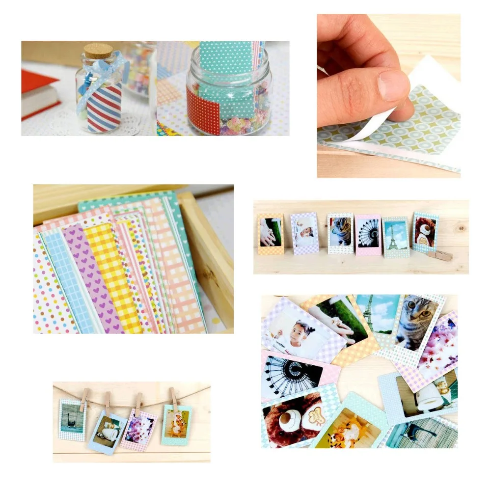 140x 3 inch Films Cute Photo Stickers For Instax Mini LiPlay Mini 12 11 9 8 9 25 Mini 7s Mini 90 70 SP1 EVO Films DIY Diary