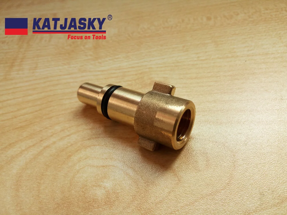 free shipping 100% copper adaptor for nilfisk,ECO HPW-1718S washer gun foam gun  washing gun connector Female thread G1/4