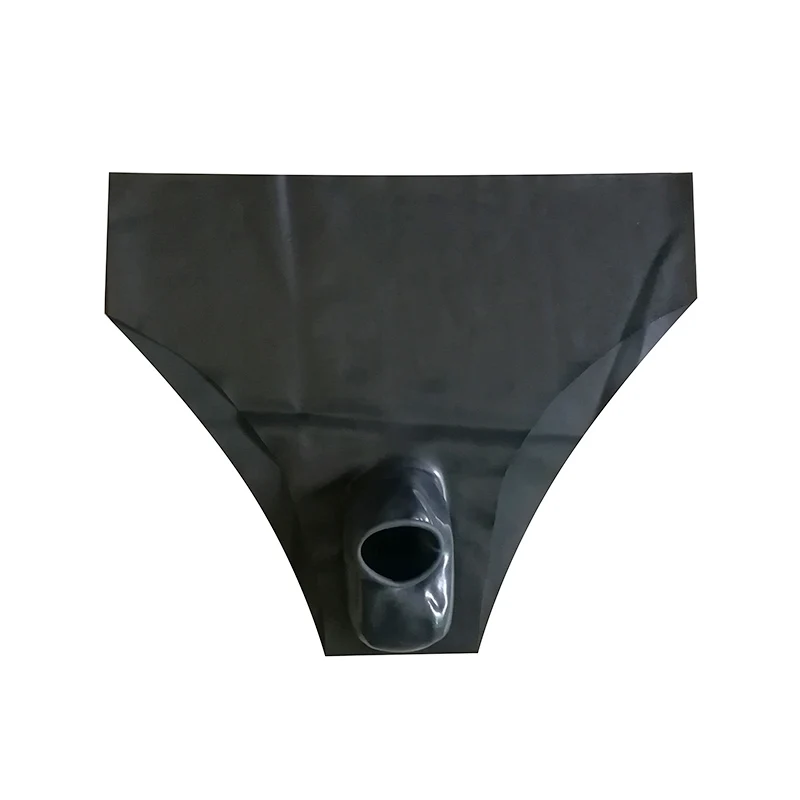 Latex Briefs fetish Shorts with ball Cosplay Underwear Seamless sexy tights Panties