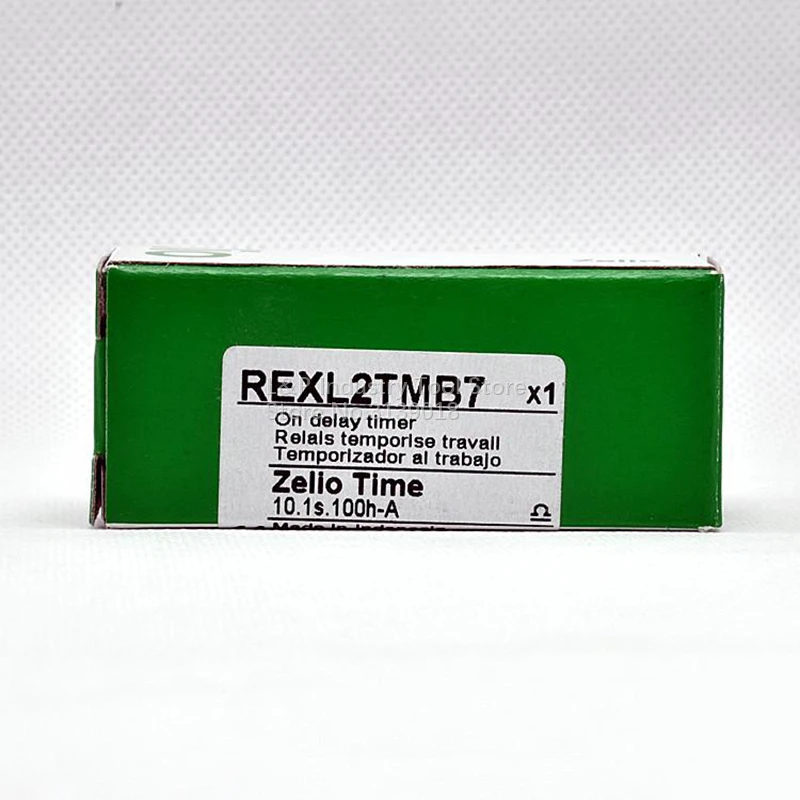 100% Original Schneider Zelio เวลา REXL2TMB7 0.1 S-100 H AC 24V เปิดตัวจับเวลาหน่วงเวลา REXL2-TMB7 ไฟฟ้า DELAY CONTACTOR รีเลย์