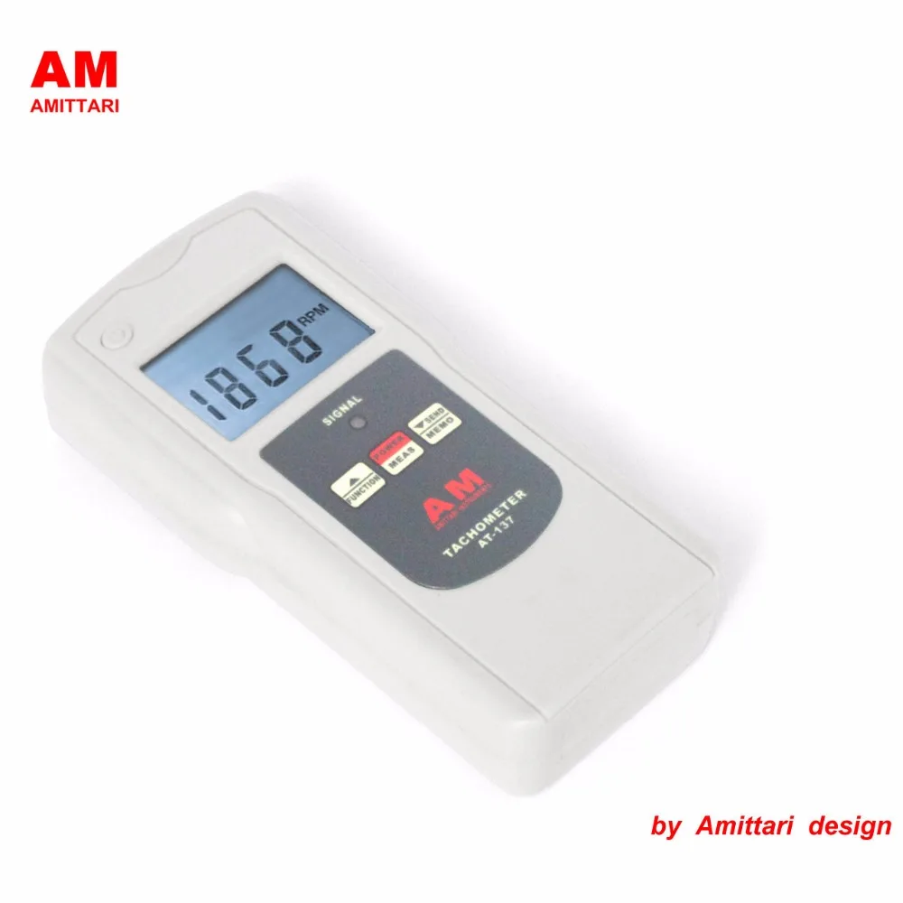 Brand Genuine AMITTARI Multifunction Tachometer  Rotative velocity  Surface speed  Frequency of motor  Non contact