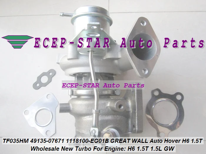 Turbo 1118100-EG01B TF035HM 49135-07671 49135-07672 For GREAT WALL 1.5L GW Auto Hover H6 1.5T 4G15T 1118100EG01B 49135 07671
