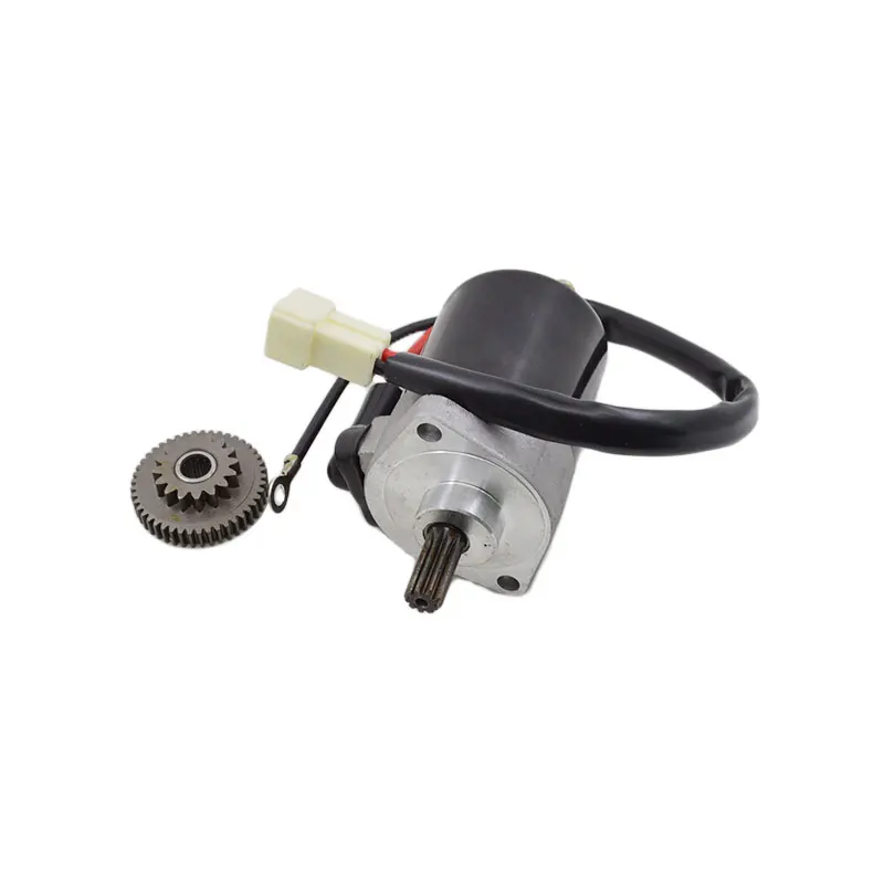 Motor de arranque elétrico para motocicleta, para yamaha jog100 rs100 rsz100 zy100 100cc, peças modificadas com maior potência