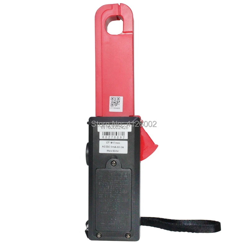UNI-T UT258A مقياس تسرب التيار المتناوب/تيار مستمر؛ مقياس التيار الكهربائي 60 أمبير، نقل البيانات RS-232، تخزين البيانات/وظيفة التثبيت الرقمي/الصفر