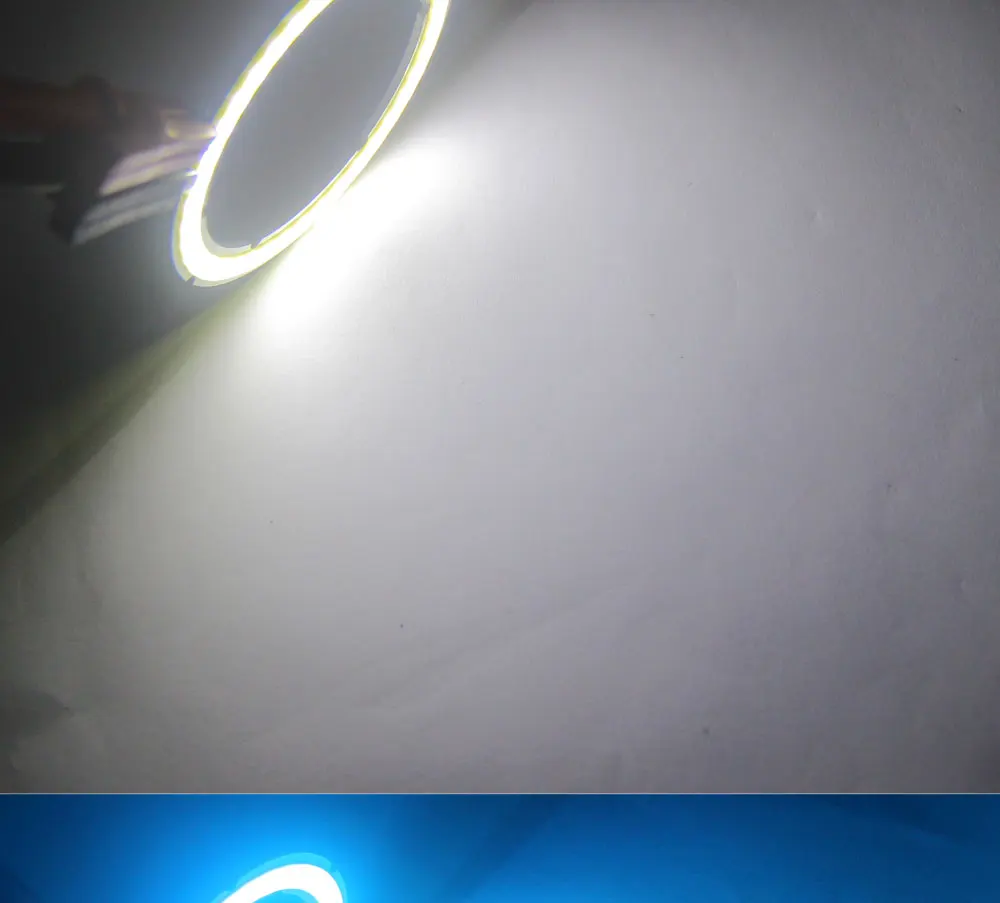 Neue 12V DC Ringförmige COB LED-Lichtquelle 3-15W Angel Eye 30mm-120mm Warmweiß Kaltweiß Eisblau COB-Chip für DIY-Lampen – Detail 21