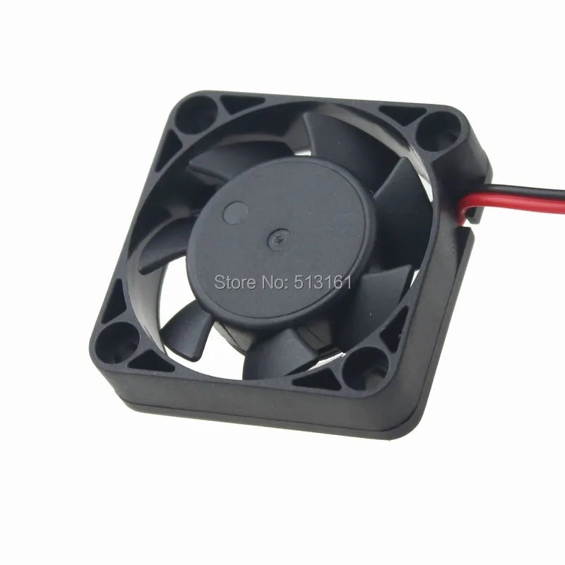 5pcs/lot Gdstime 12V 2Pin Ball Bearing 40x40x10mm 40mm 4cm Mini DC Brushless Computer Cooling Fan