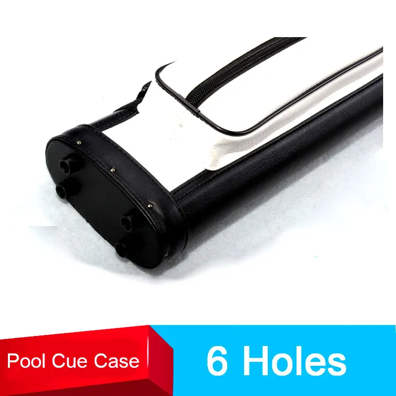 2016 Pool Cue Case 1/2 Pool Billiard Cues Cases 6 Holes 86cm Length Billiard Accessories China