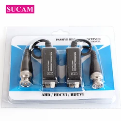 5Pair/lot High Definition Transmitter 300 Meters Passive Video Balun Transceiver for HD AHD CVI TVI Camera