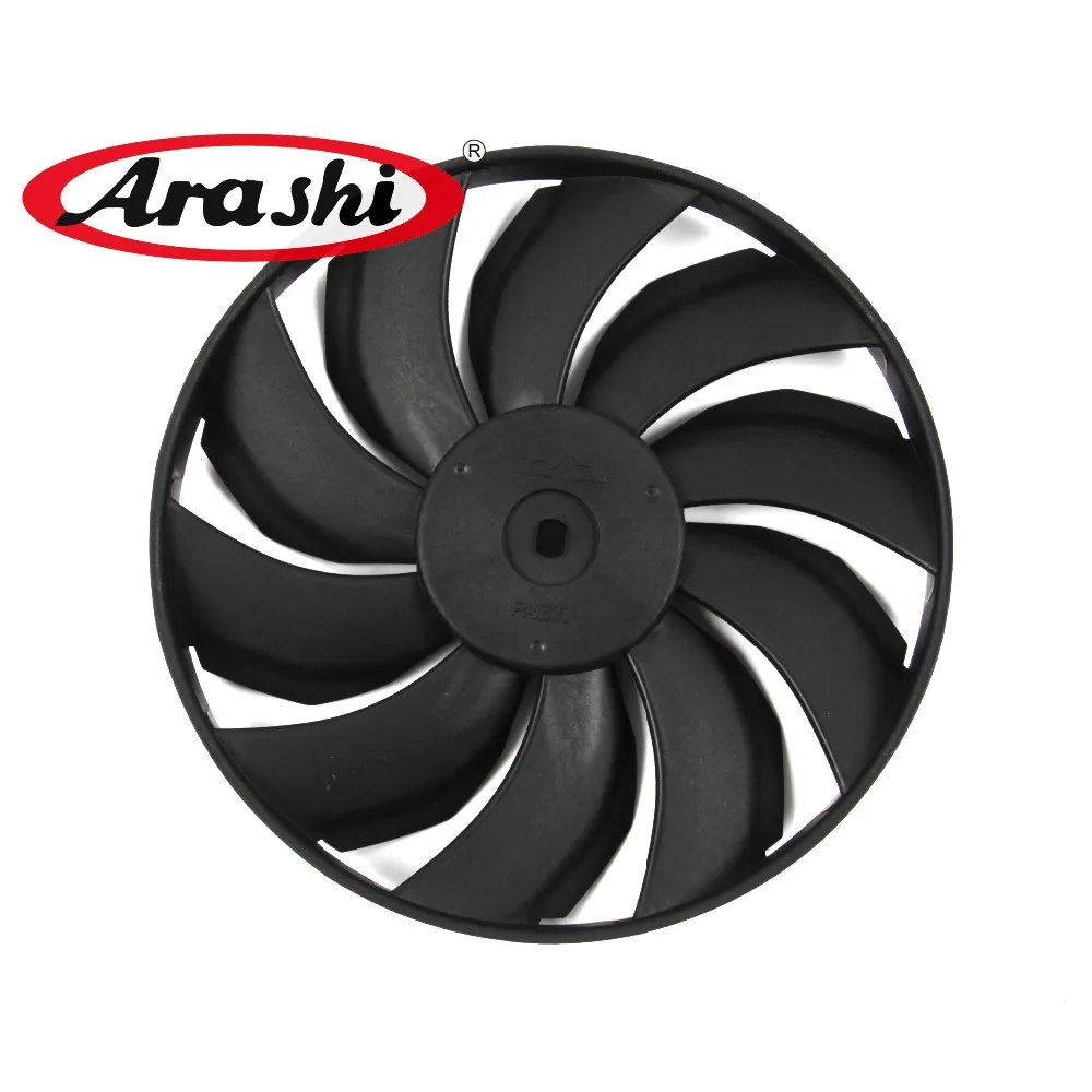 Arashi For Kawasaki ATV Radiator Fan Engine Thermal Cooling Cooler Fan Motorcycle