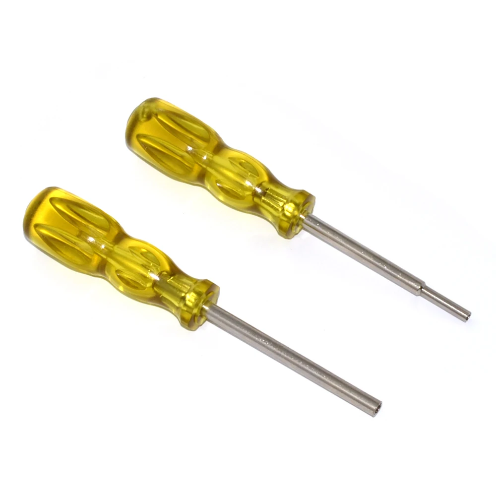 100sets 3.8mm 4.5mm Screwdriver Bit Screw Driver GameBit with Handle for N-ES S-NES N-GC for SEGA Game Cartridge