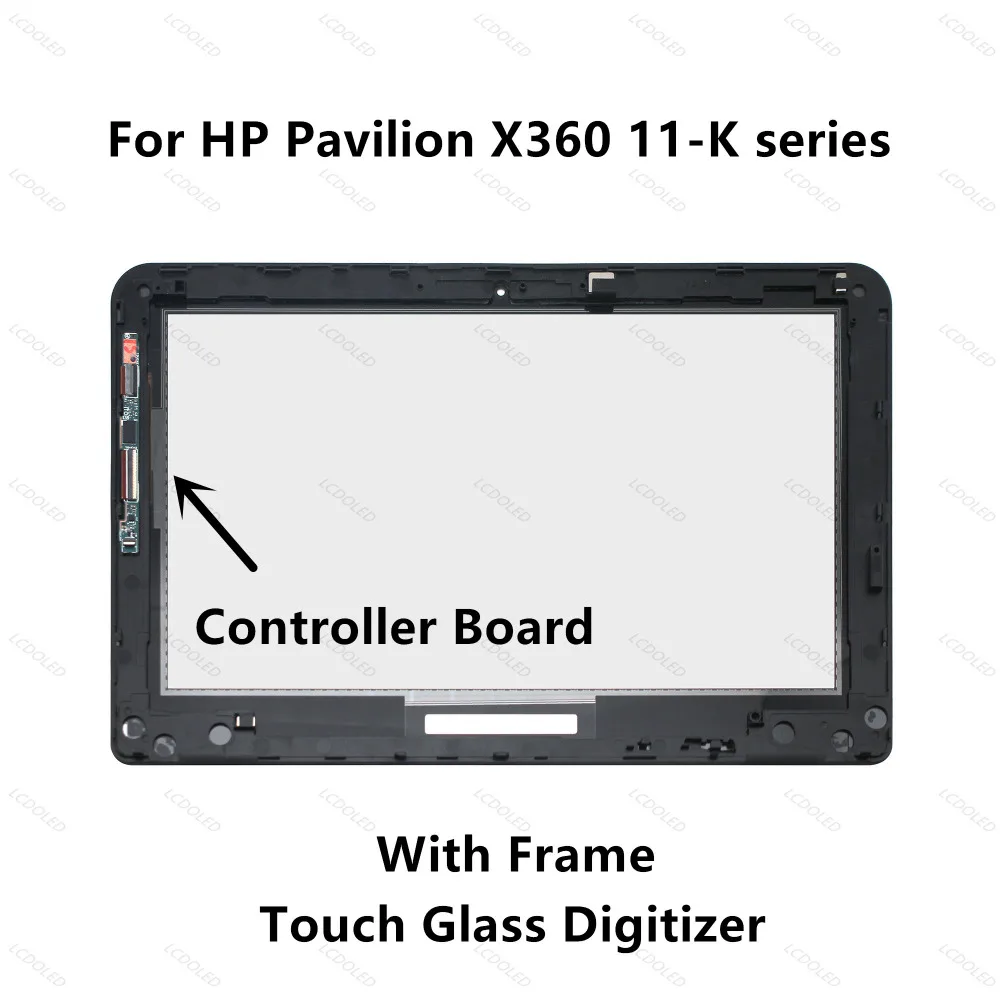 

11.6'' for HP 11-k020cy 11-k021cy 11-k021cy 11-k023cy 11-k026ca 11-k061nr LCD Display Touch Screen Digitizer Assembly + Frame