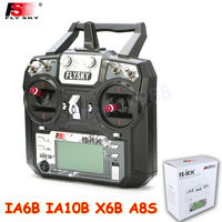 Original Flysky FS-i6X 10CH 2.4GHz AFHDS 2A RC Transmitter With FS-iA6B FS-iA10B FS-X6B FS-A8S Receiver For Rc Airplane Mode 2