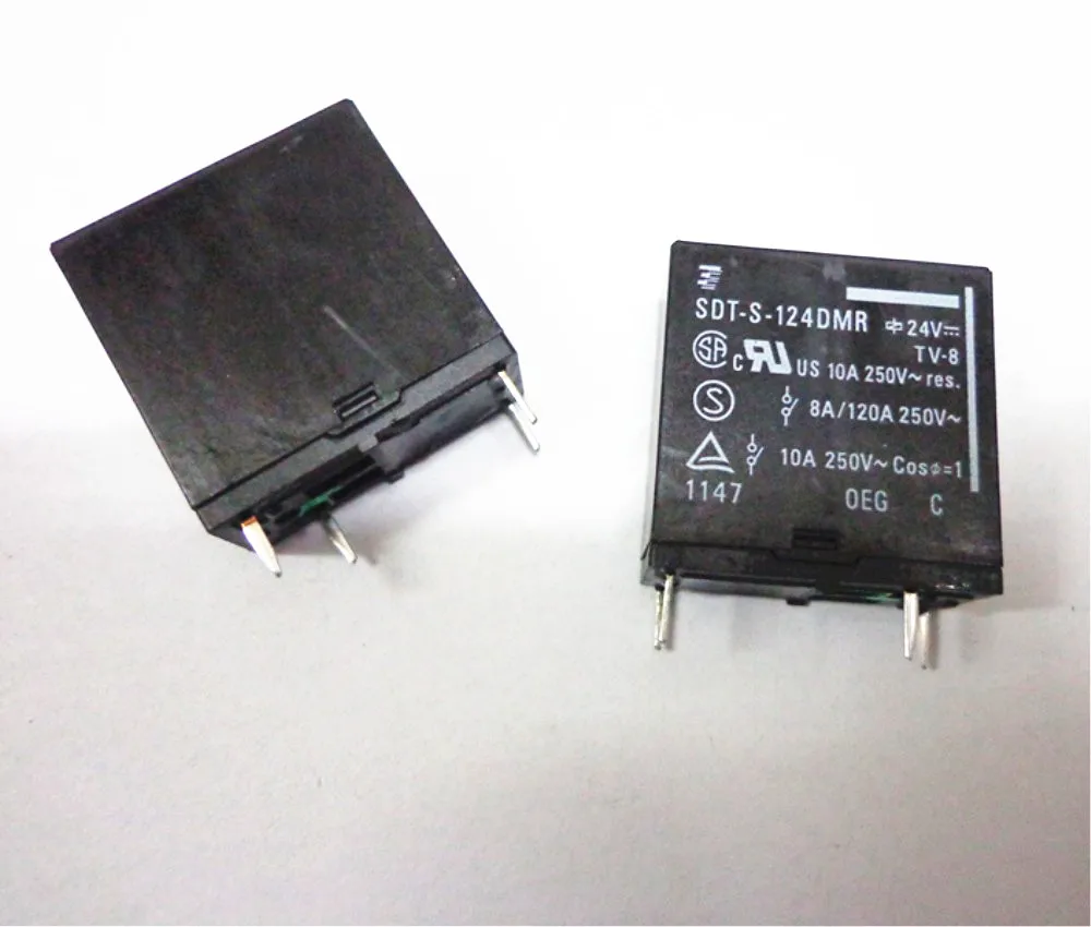 

HOT NEW 24V relay SDT-S-124DMR 24V SDT-S-124DMR-24V SDTS124DMR 24V 24VDC DC24V 10A 250VAC 4PIN