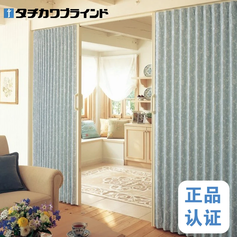 PVC According Door Accordion Door Foldable Sliding Door room Separation fireproof indoor moistureproof antibacterial arc track
