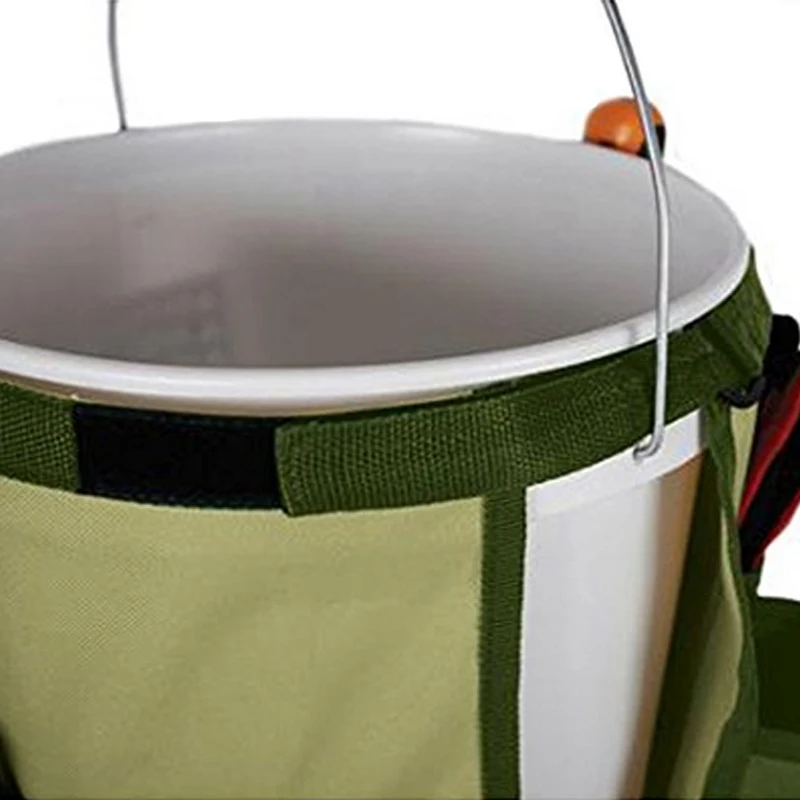 Jardinagem Tool Kit for Garden, Tecido Oxford Bucket, Ferramentas Excluídas, 1 Pc