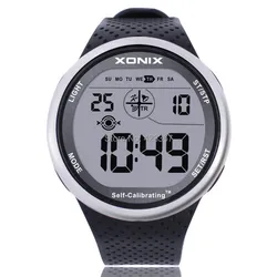 Xonix Mens Sports Watch Self Calibrating Digital Waterproof 100m Multifunctional Swim Diver Outdoor Wristwatch Birthday Gift