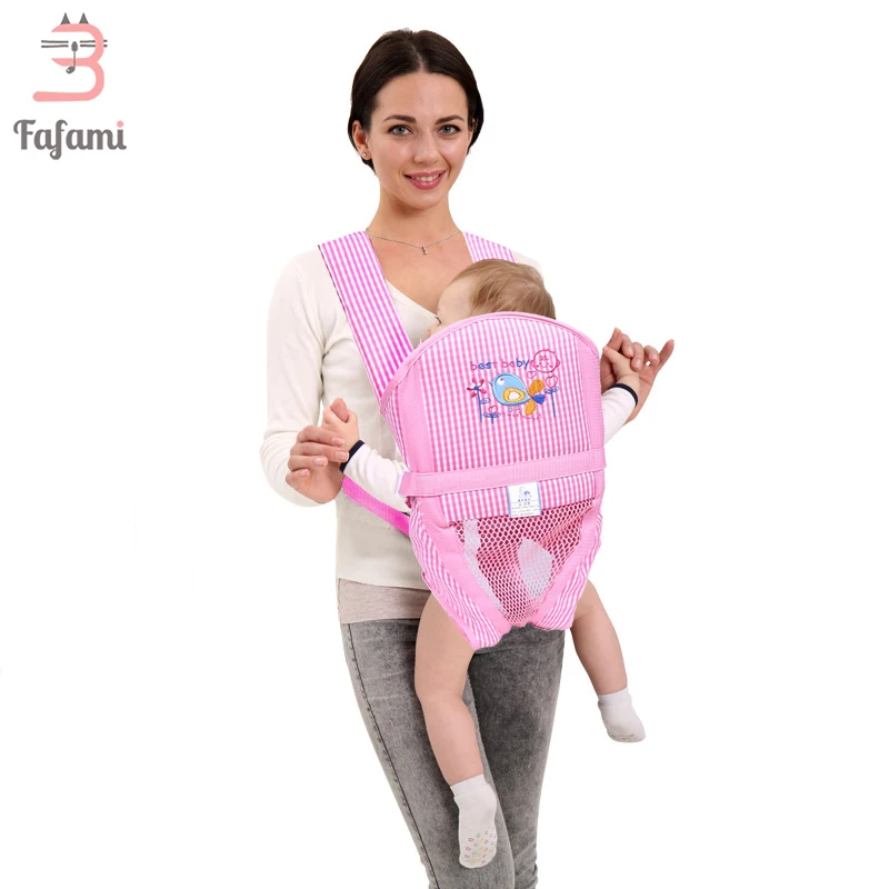 A Level Baby Backpacks & Carriers 3 in 1 Ergonomic Baby Carrier Newborn Baby Sling Breathable Front Facing Baby Wrap Summer Girl