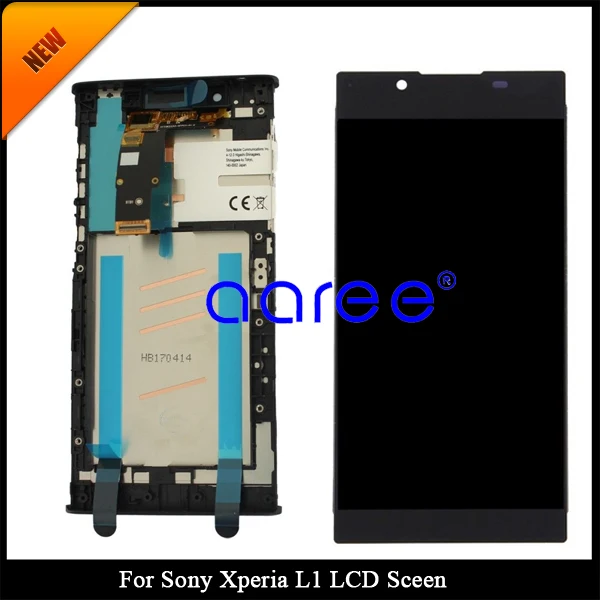 5.5\' 100% tested Gurantee For Sony Xperia L1 LCD Display For Sony Xperia L1 G3312 Screen Touch Digitizer Assembly