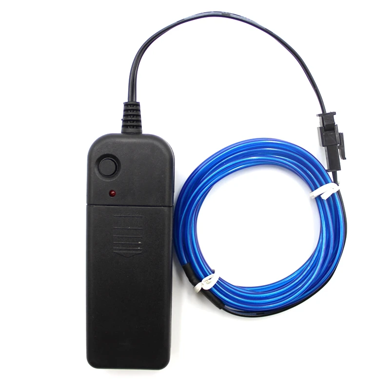 DC3V 2*AA Battery Power Supply Adapter Driver Controller Inverter For 1-5M El Wire Electroluminescent Light,DC To AC