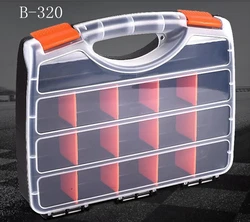 Hand-held Plastic Tool Parts Box  Packaging Box Portable Practical Electronic Components Screw Removable Storage Screw New