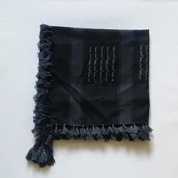Arab Scarf Shawl Keffiyeh Wrap Shemagh Scarf Mask Cycling Shawl Neck Cover Man Woman Hiking Sunshade Head Wrap
