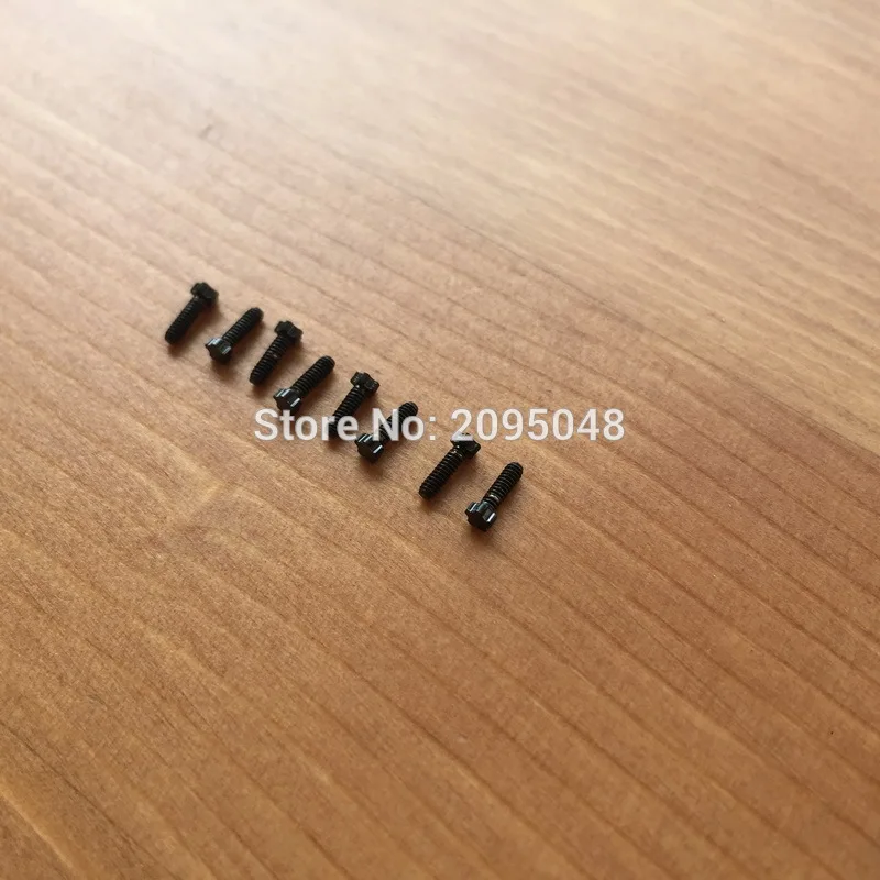 8piece/set black PVD/silvery/rose gold 5 prongs RM watch screw for Richard Mille watch bezel RM011 RM052 RM27 RM050 parts tools