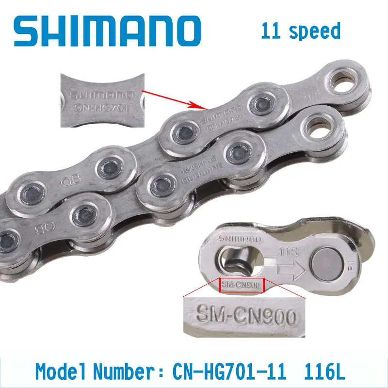 SHIMANO 11 Speed Chain CN-HG601 HG701 HG901 Mountain Bike Chain