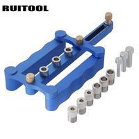 RUITOOL Drilling Tools Woodworking Jig 6/8/10mm Self Centering Dowelling Jig Set Punch Locator