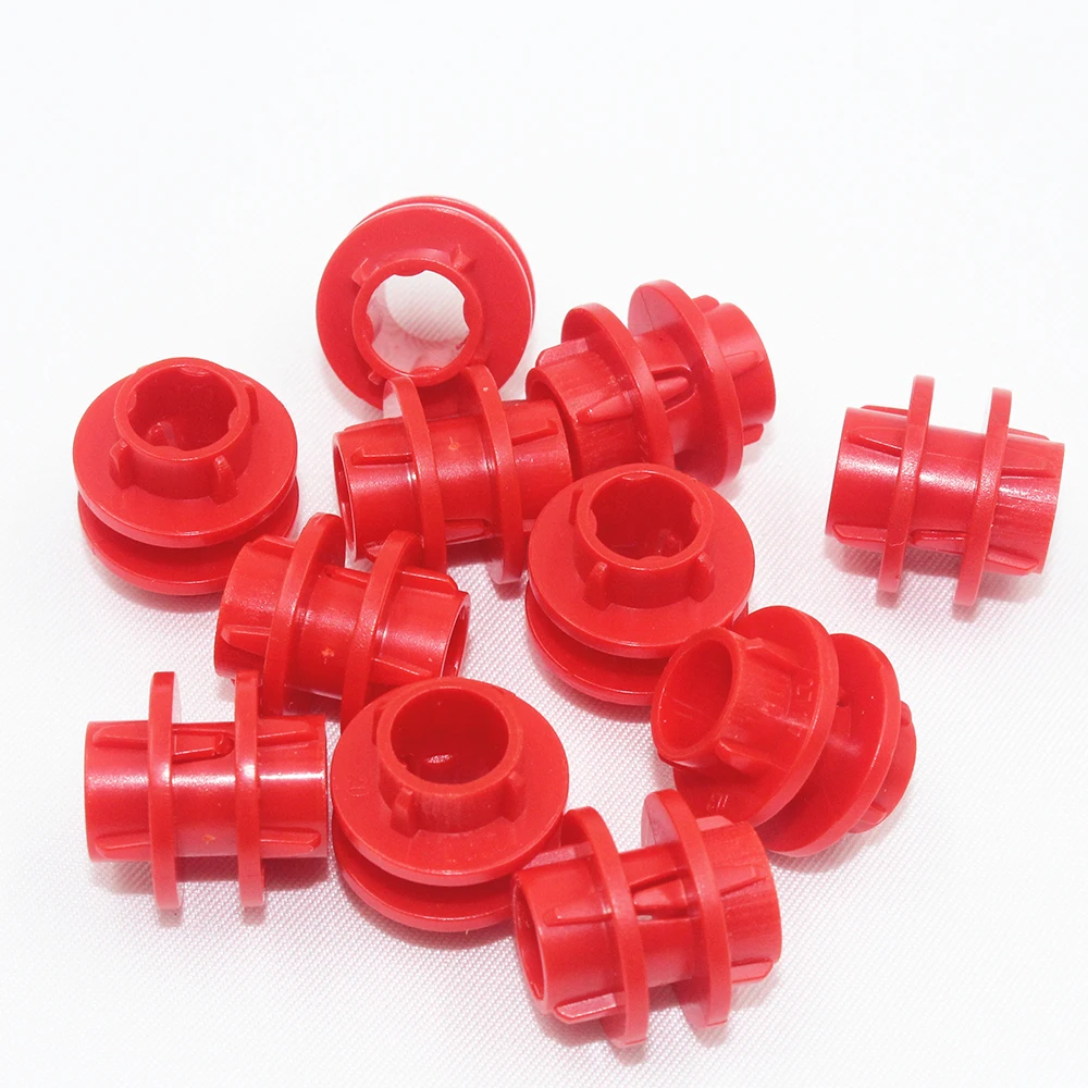 Self-Locking bricks MOC Building Blocks Technical Parts 10pcs Technical DRIVING RING compatible with Lego 6539 for Kids Toy