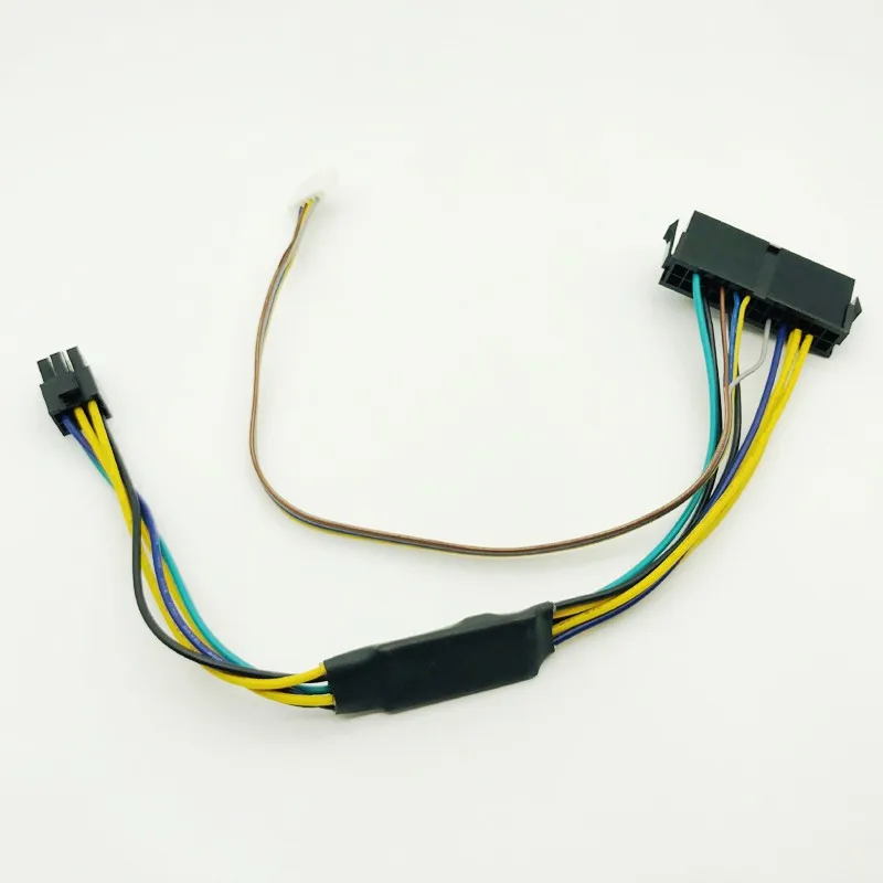 30CM Modular Power Supply Cable ATX 24Pin 24 Pin Female to 6Pin 6-Pin Male Mini 6Pin Connector for HP Elite 8100 8200 8300 800G1