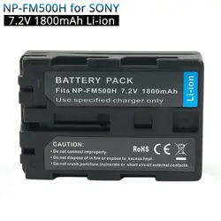 NP-FM500H NPFM500H NP FM500H 1800mAh Rechargeable Camera Battery for Sony A57 A58 A77 A200 A300 A500 A580 A550 A350 A700 A850