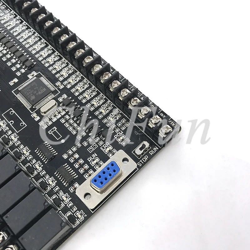 PLC التحكم الصناعي مجلس FX1N-32MRT DC12V التحميل المباشر رصد برمجة تحكم