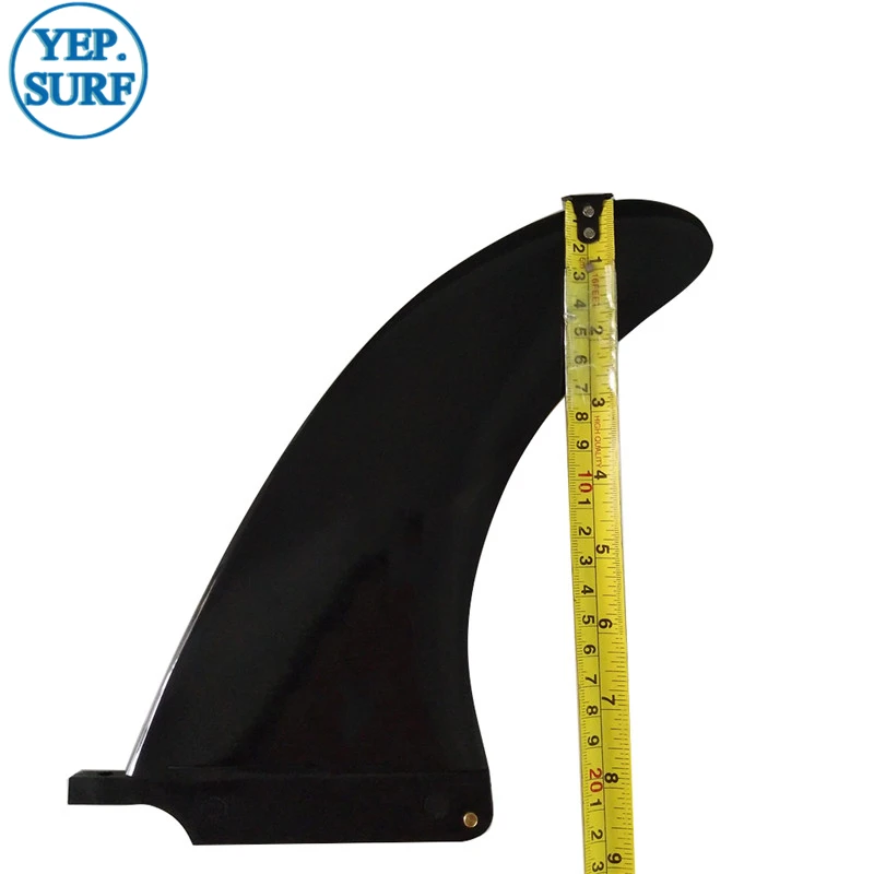 7.5 inch Surfboard Fins surf Longboard Fin Black Single Fins stand up paddle