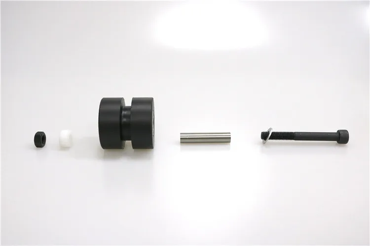 대형 하중 탱크 섀시용 금속 베어링 휠 타이어, DIY RC 로봇 장난감 부품