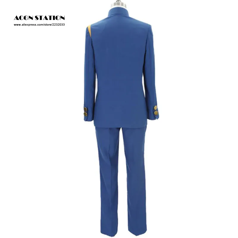 Disfraz de Cosplay de Inazuma.Eleven, uniforme escolar de invierno, Raimon, azul, personalizado, envío gratis