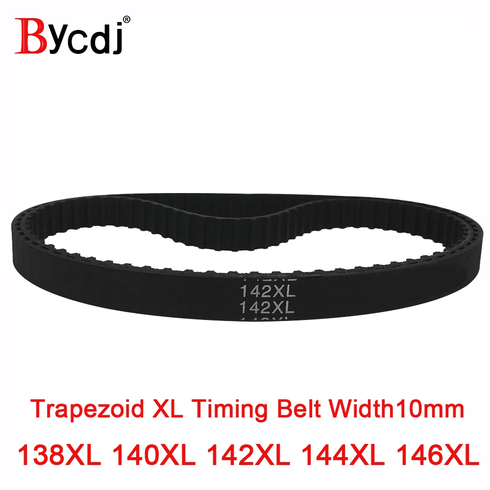 

XL Timing Belt 138XL/140XL/142XL/144XL/146XL Rubber Timing Pulley Belt 10mmWidth Closed LoopToothed Transmisson Belt pitch5.08mm