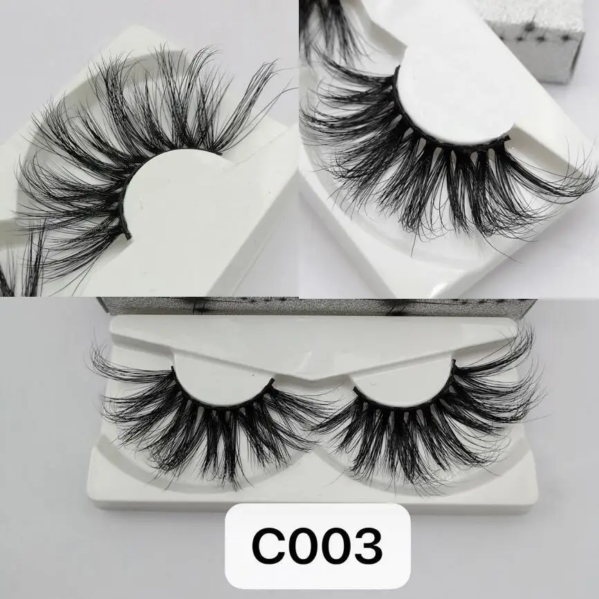 DOCOCER 30 millimetri Ciglia di Visone Eyelashes3D Ciglia Finte Lungo Dramatic Pieno Ciglia Trucco Handmade Ciglia Ciglia 16 stili