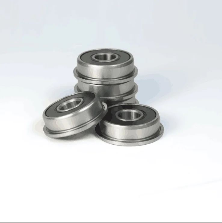 Imagem -03 - Flange Fr8rs Fr8 rs 2rs 100 x 11 x e Roda de Flange com Rolamento de Borracha Selada