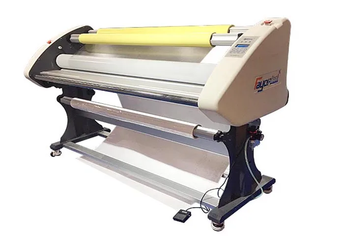 Semi Automatic Wide Format Laminating Machine With Back Cutting System