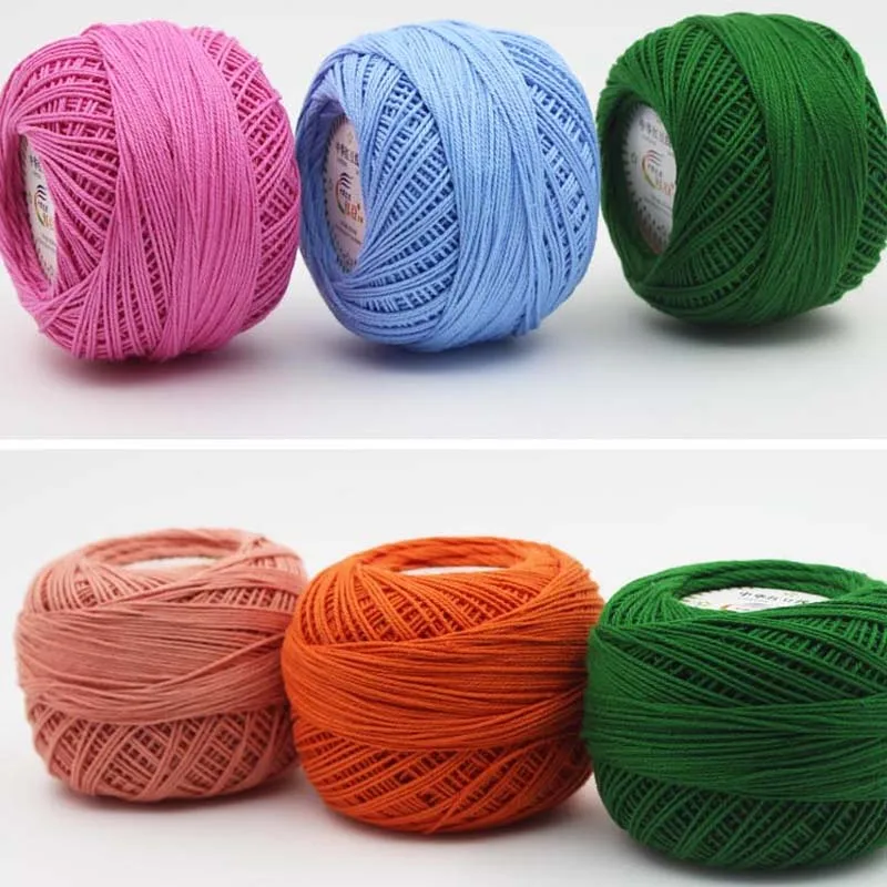 50g klasyczne koronki perła połysk Shuttle serii miękkie Rival Line Knitting taśma z przędzy szydełka Boutique nić bawełniana szerokość 1.75mm #3