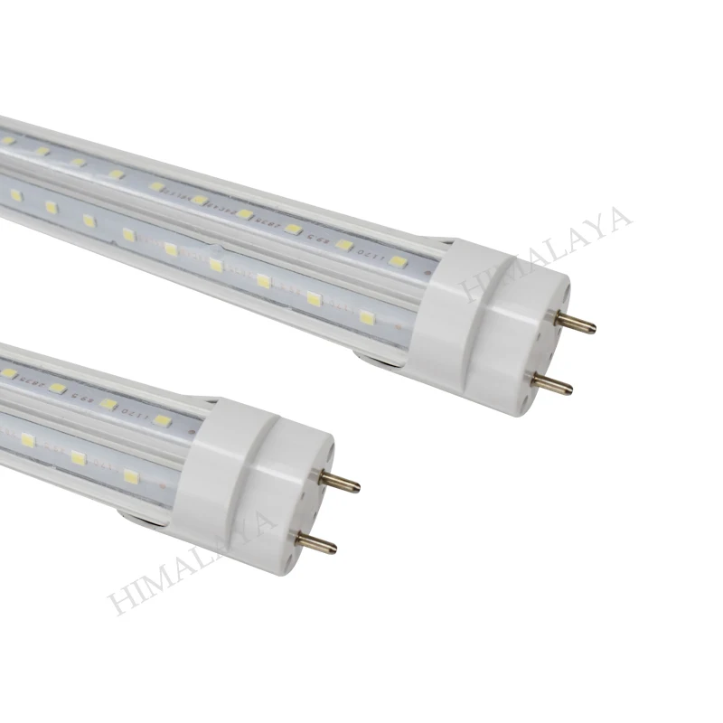 Toika 25pcs 5ft 50W 60W 1500mm V-Shape  LED Tube T8 Tube Light Bulbs  Dual End Ballast Bypass  LED Shop Lights