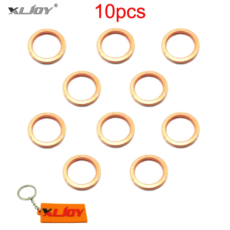 10x Exhaust Muffler Pipe Gasket ID 25mm OD 32mm For 50 110 125cc 140cc 160 cc Dirt Pit Bike ATV Quad Buggy Go Kart Scooter Moped