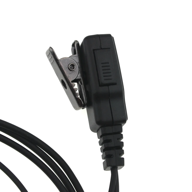 G-Oorhaak Headset Covert Akoestische Buis Oortelefoon Met Kraag Clip Hoofdtelefoon voor Walkie Talkie Yaesu Vertex VX-6R 7R 6E Radio